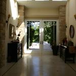 Entry:  View from entry door looking through to rear yard.